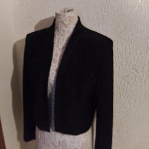 Calvin Klein Suede Bolero Jacket